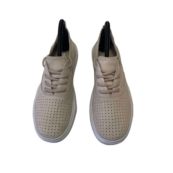 Merrell - Around Town Lace Air Leather Sneakers Sandstone Women's Size US 7.5 - Picture 2 of 8